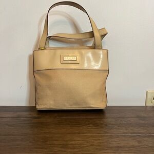 Celine Beige and Tan Tote Bag